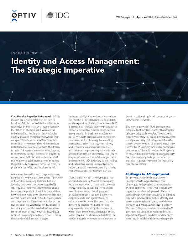 Identity and Access Management: The Stra...